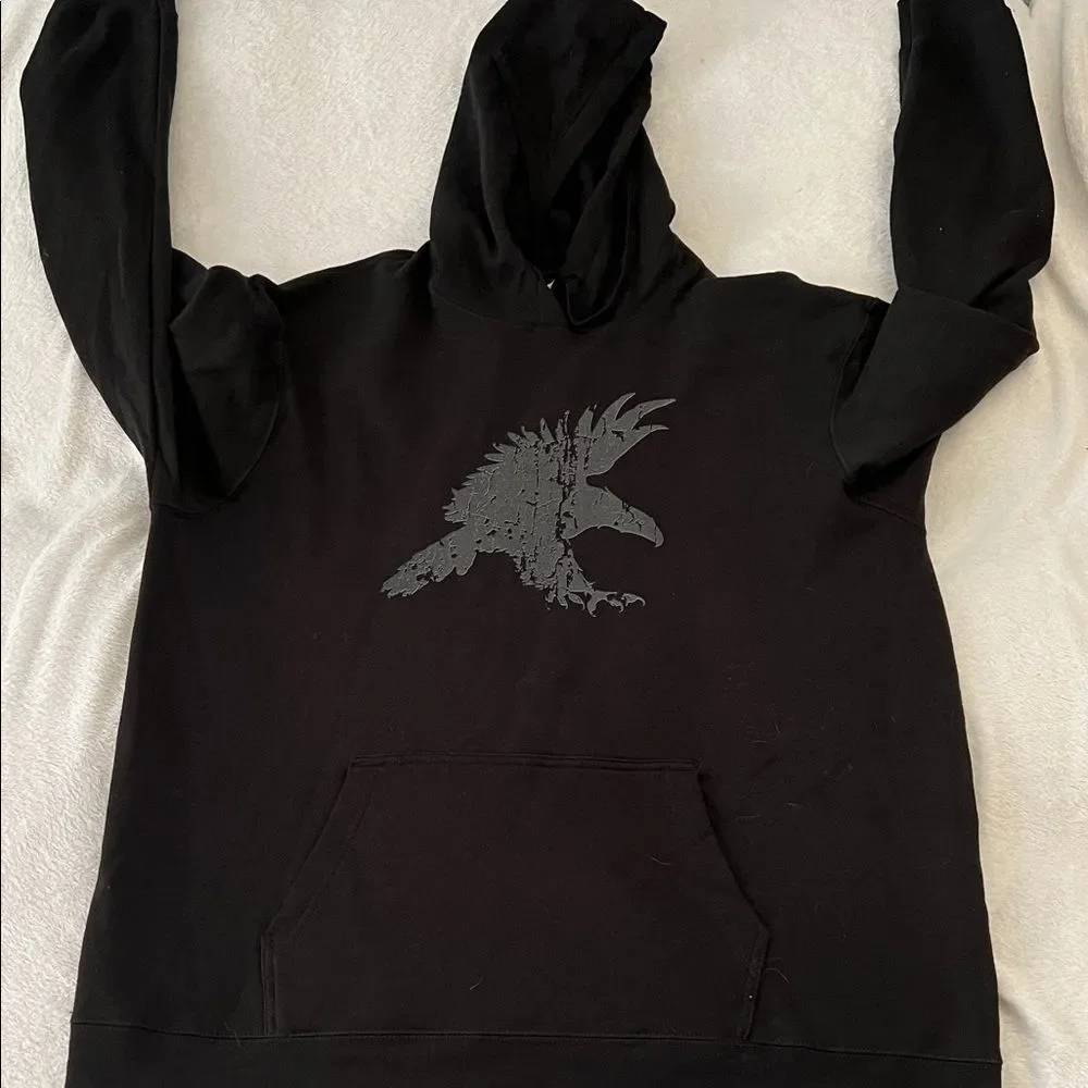 Eagle Black Hoodie Sweater (Men’s XL)